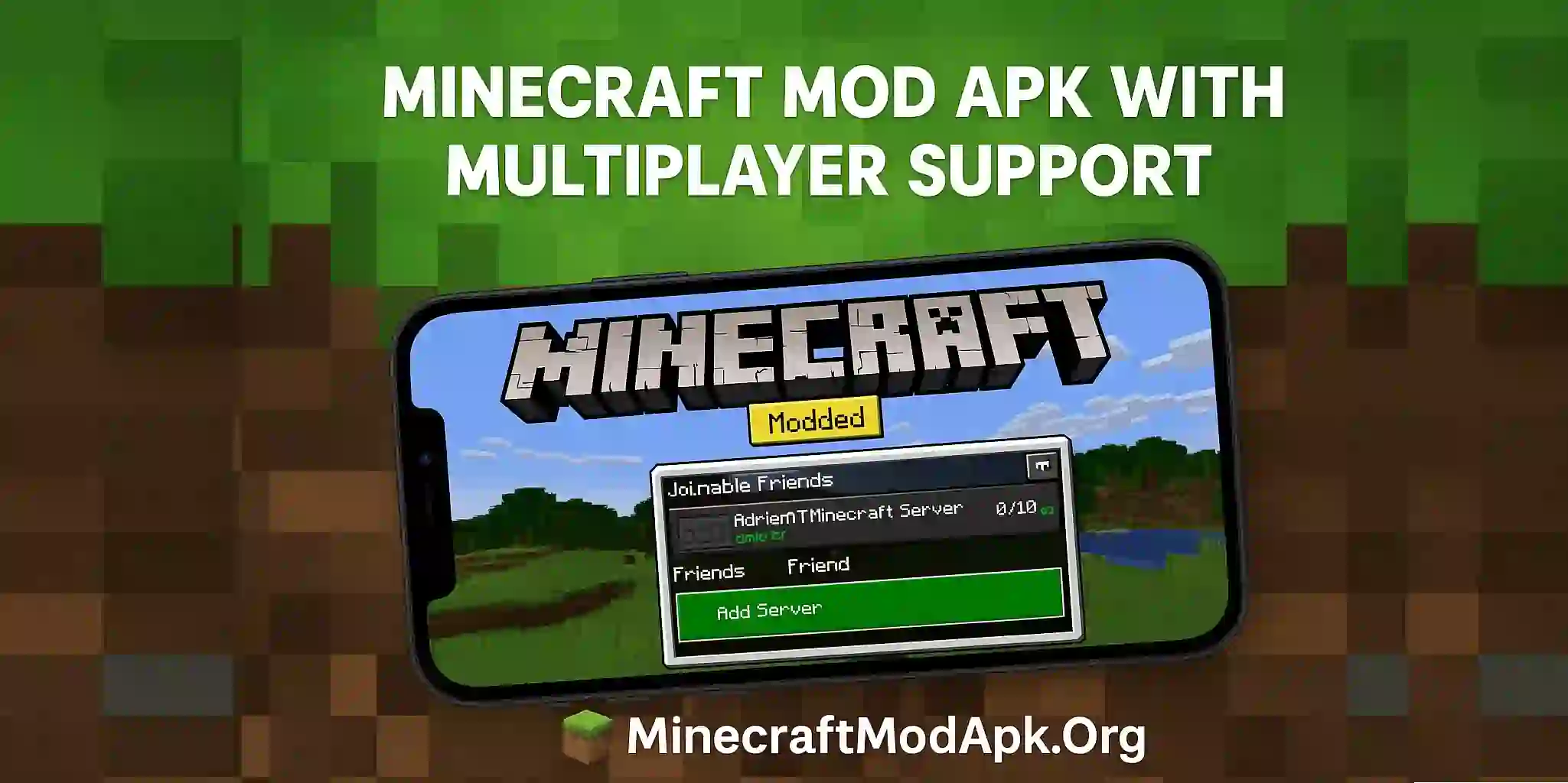 Minecraft Mod APK with Multiplayer Support
